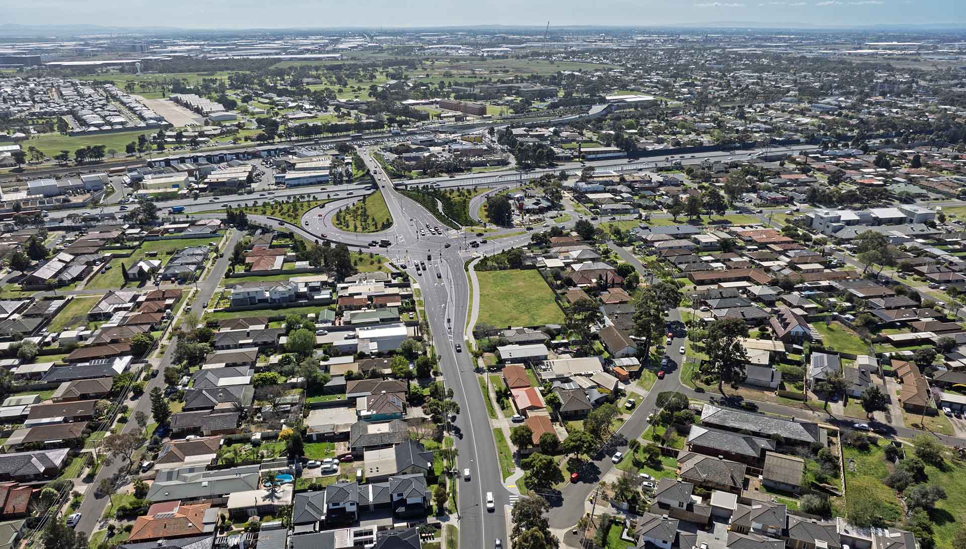 Point Cook and Central Ave intersection