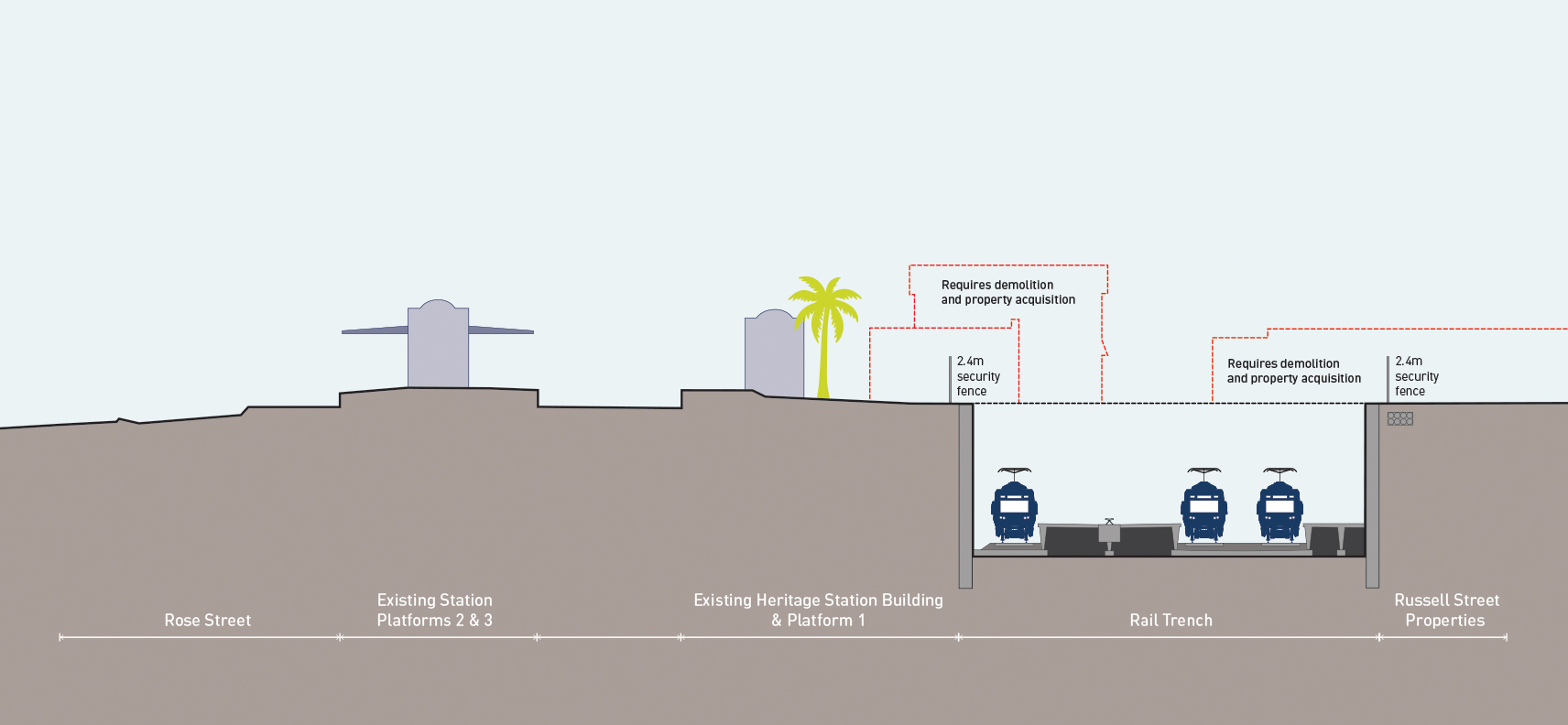 Buckley Street option 3 described above