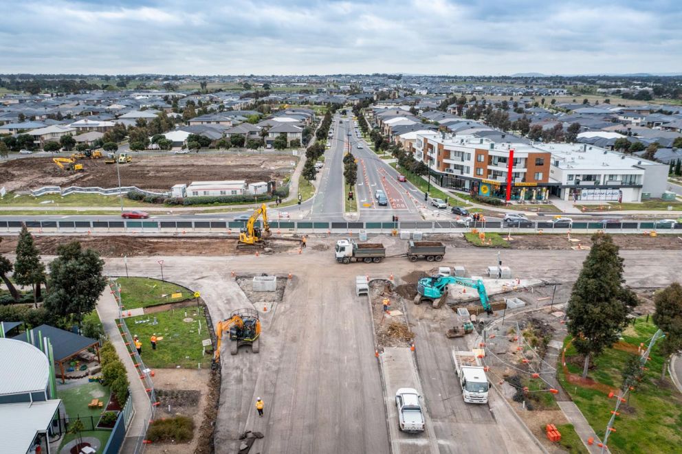 September 2022 – Vantage Boulevard signalised intersection upgrade