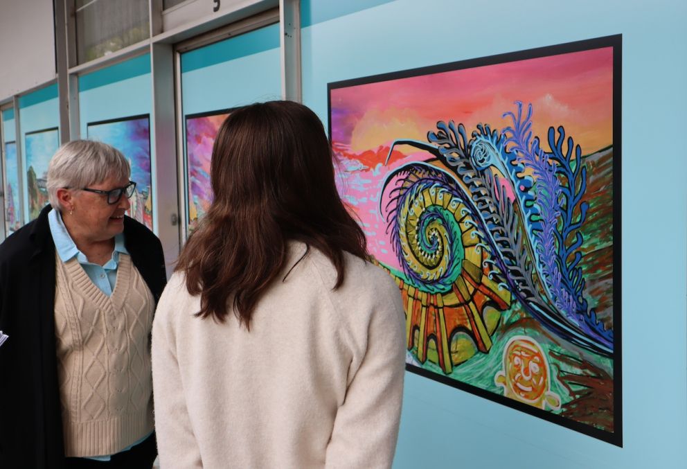 Art created by the students