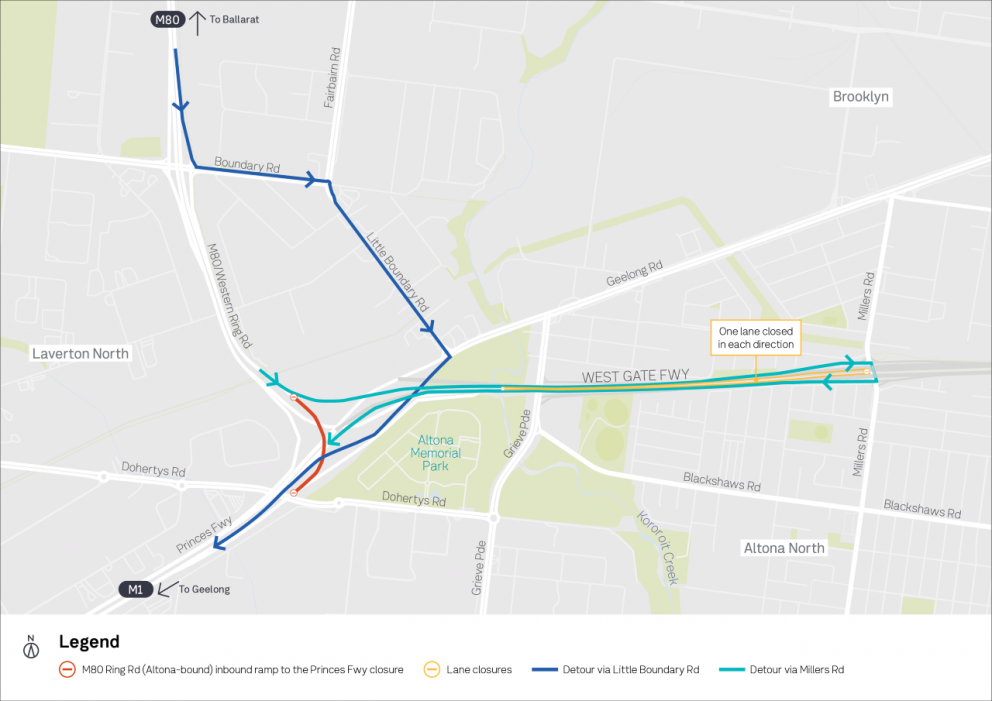 Summer 2024 major works on the West Gate Freeway and Wurundjeri Way Victoria’s Big Build