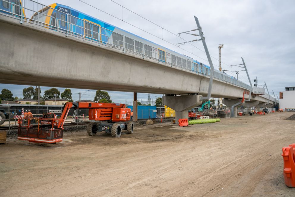 Trains return to the Mernda Line January 2024 Victoria’s Big Build