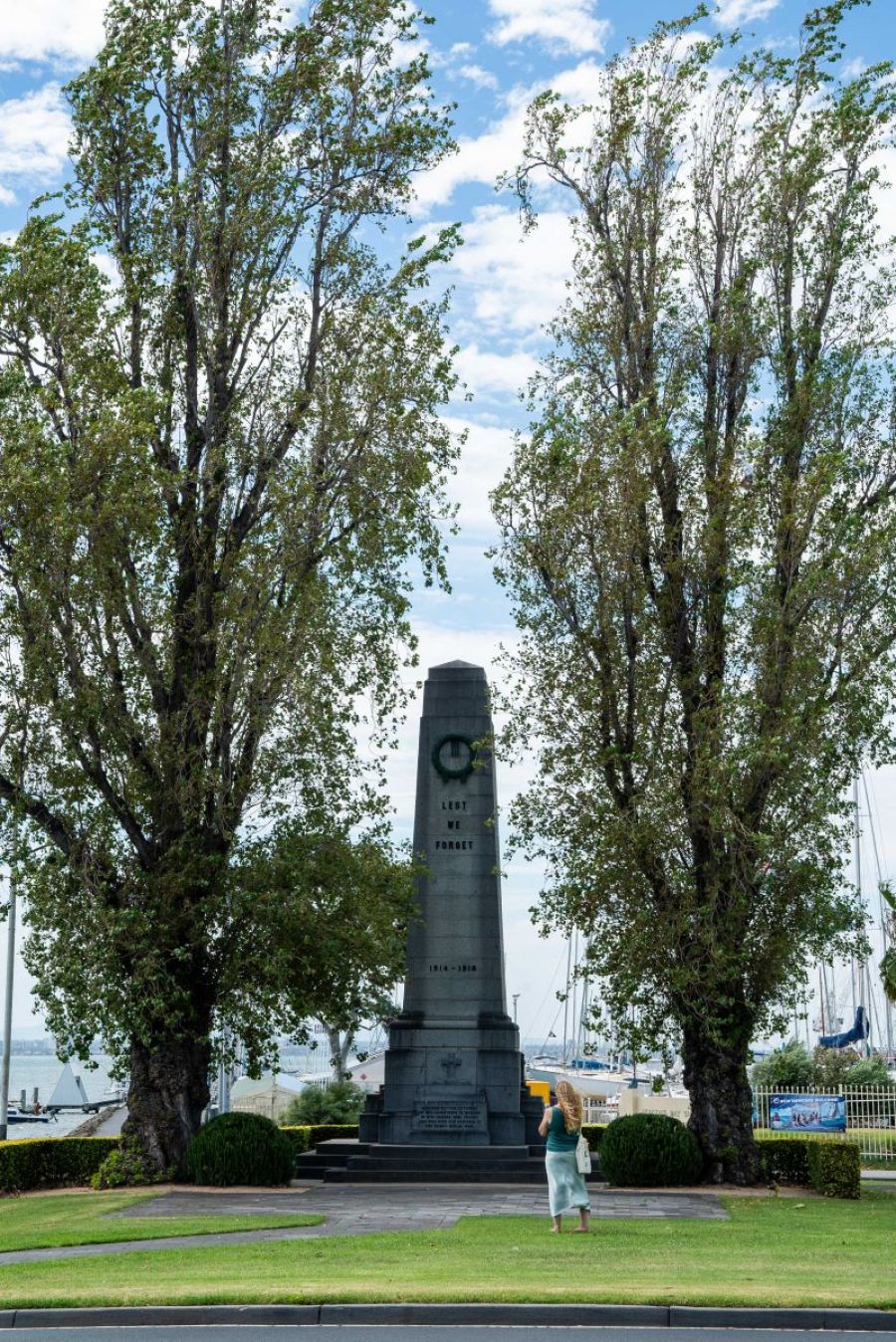 The cenotaph at Williamstown