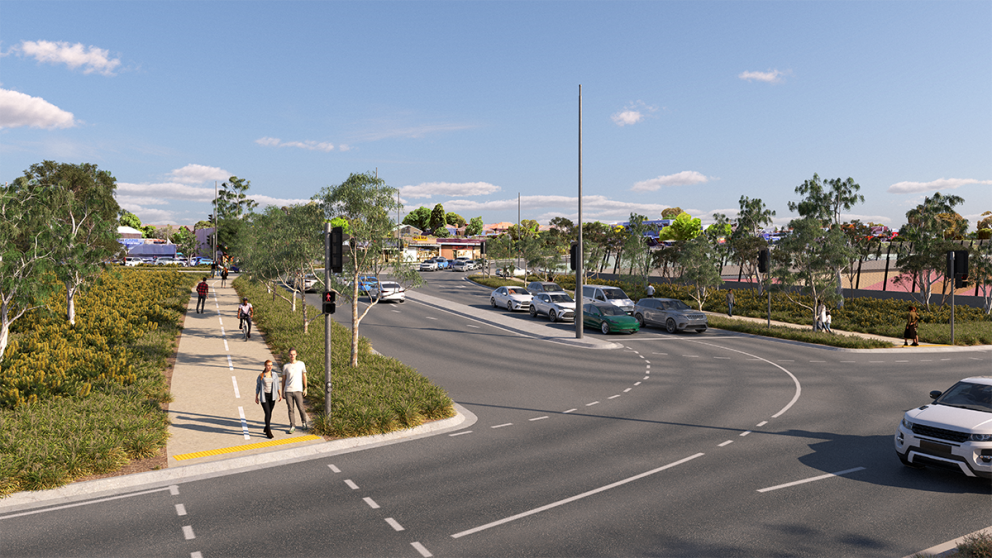 Watsonia Road landscaped bridge, Watsonia