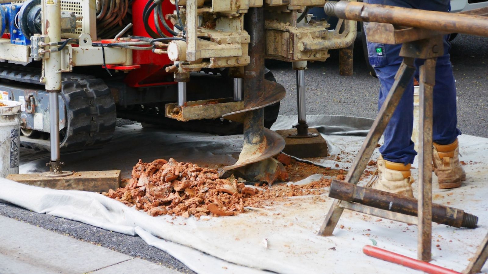 Three boreholes will be drilled to check the soil conditions near Boronia Station