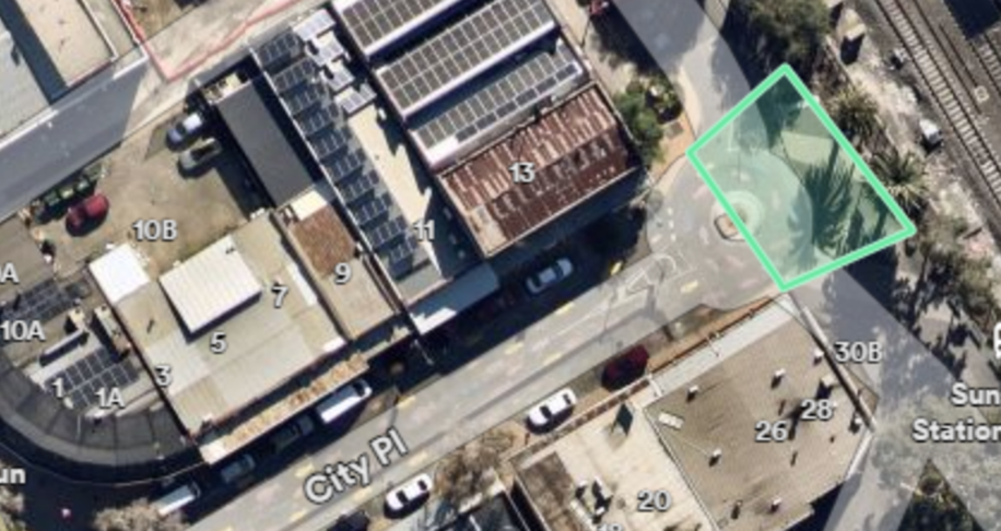 Sun Crescent / City Place closure