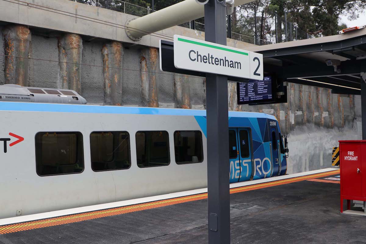 New Cheltenham Station opens Victoria’s Big Build