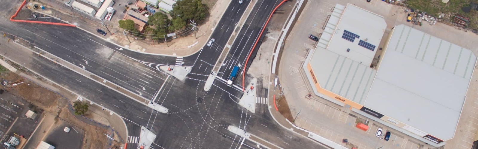 Major Works On The Dohertys Fitzgerald Intersection Now Complete Victoria S Big Build