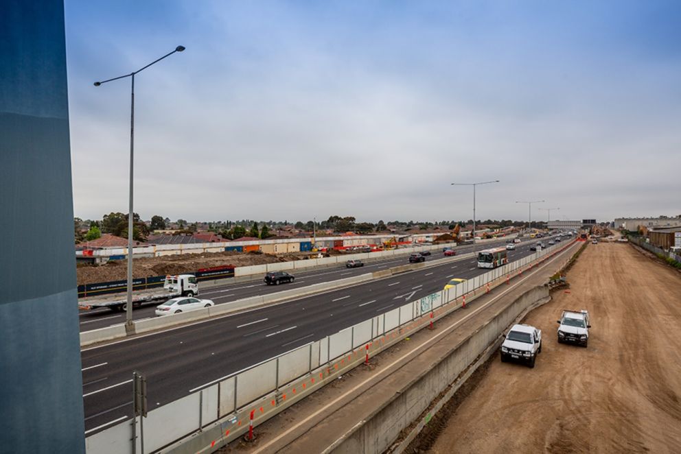 M80 Upgrade - construction images October 2020