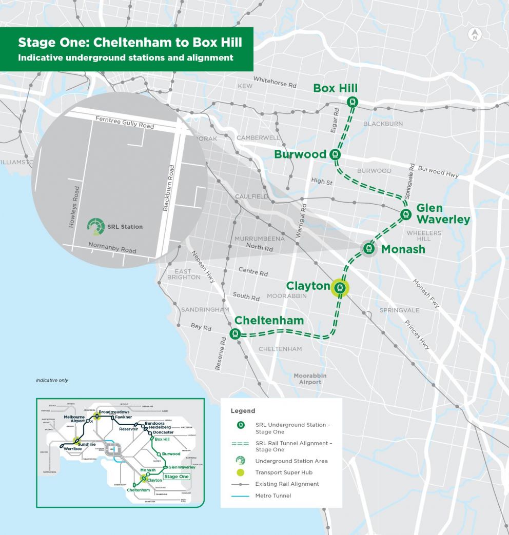 Suburban Rail Loop Stage One: Monash - Victoria’s Big Build