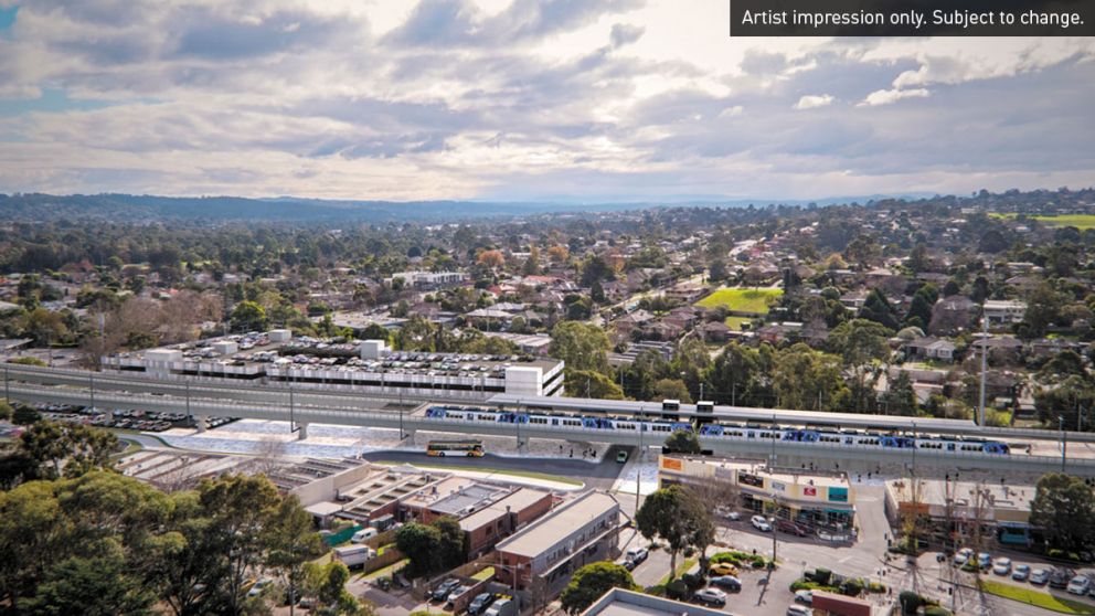 Contract Awarded To Remove Level Crossings In Mooroolbark And Lilydale Victoria S Big Build