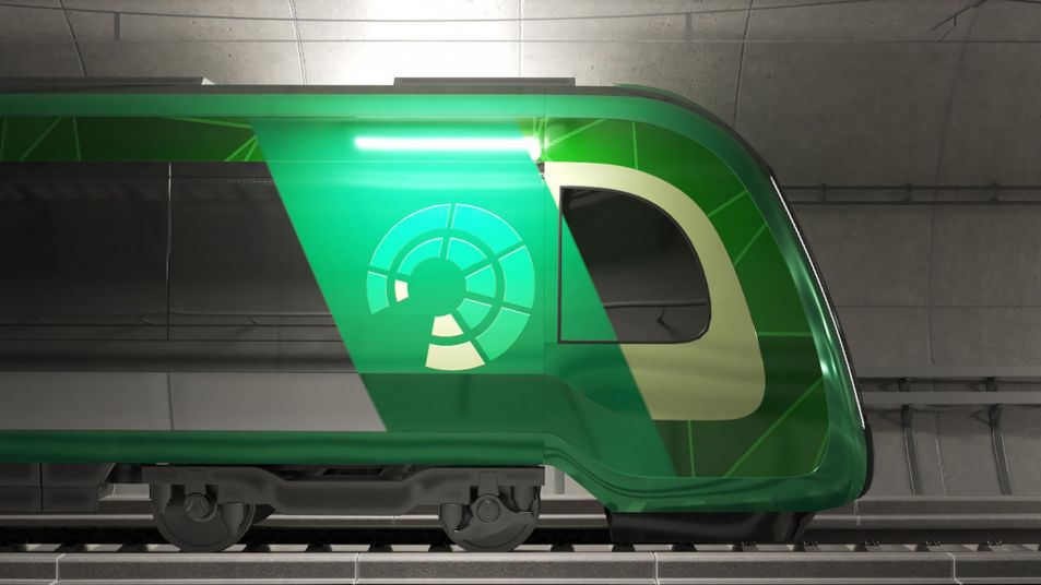 Concept design of SRL train in tunnel