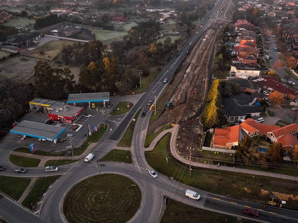 Progress along Hallam North Road