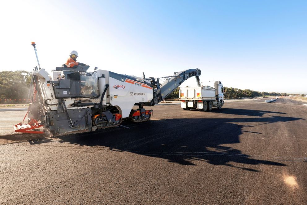 Works to install safety barriers near Lower Dandenong Road