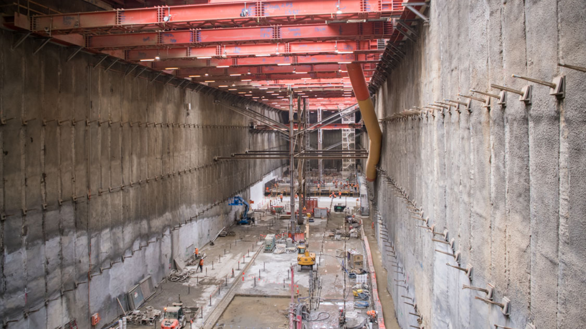 Building Parkville Station Victoria’s Big Build