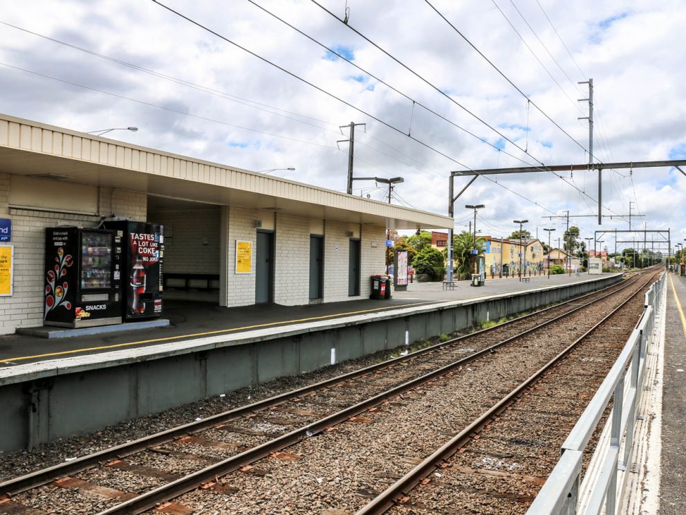 Ormond Station before its upgrade