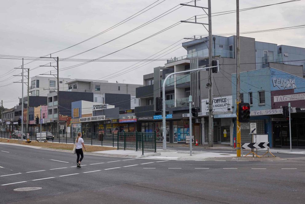 Taylor Street and Jasper Road Construction Image - March 2022