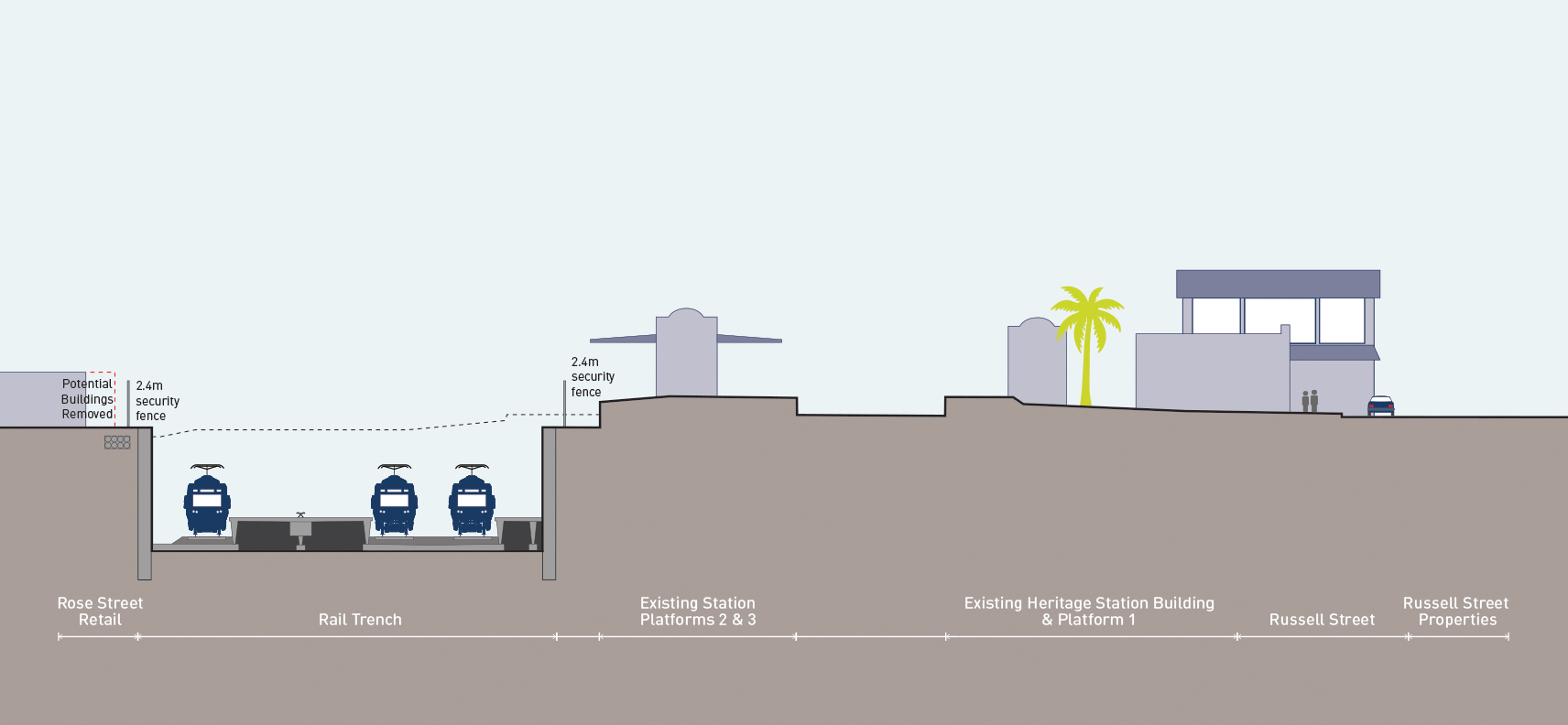 Buckley Street option 4 described above