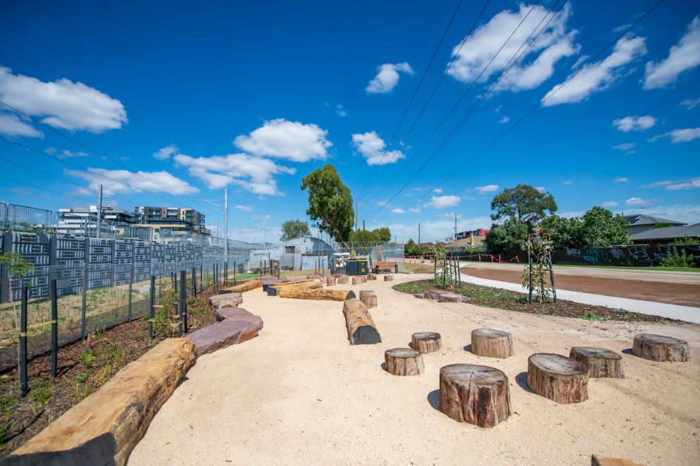 Open space north of Murray Road