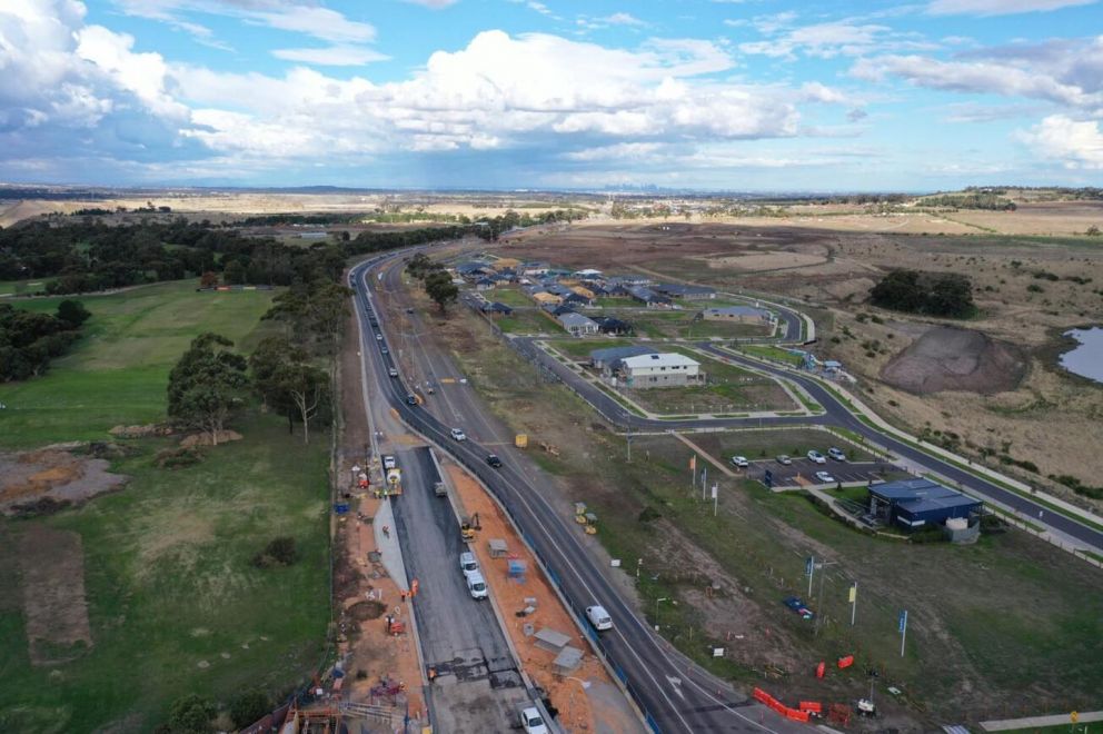 Sunbury Road Construction May 23
