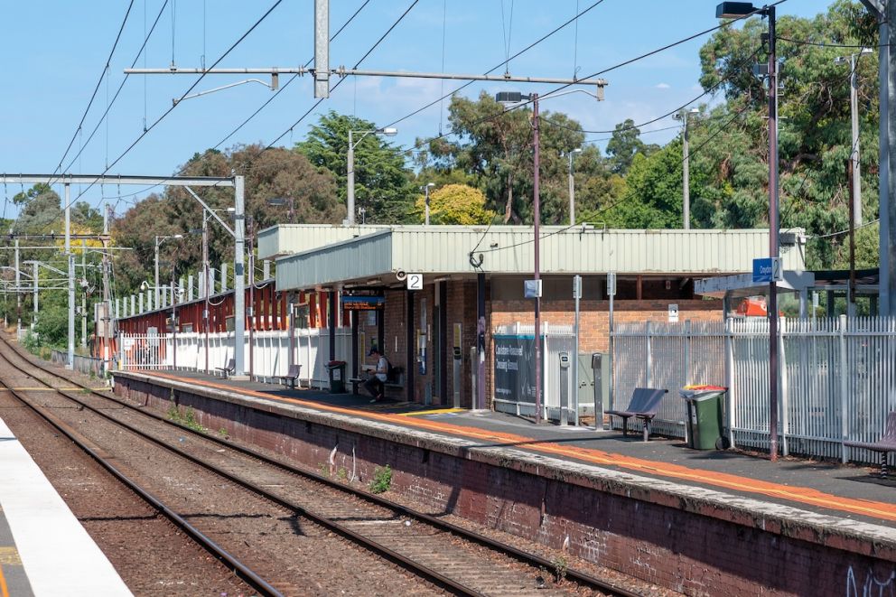 The old Croydon Station