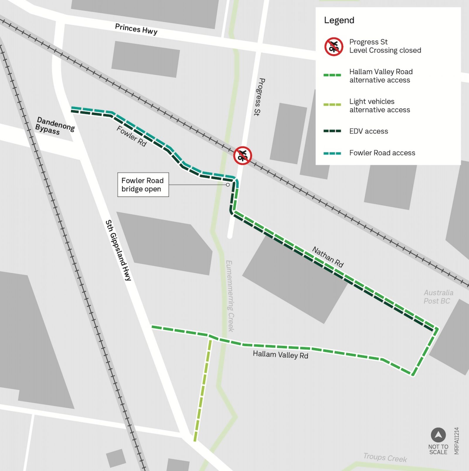 Stage 4 - Fowler Road works continued