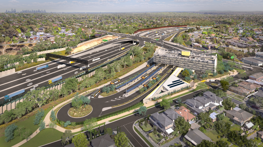doncaster park and ride render