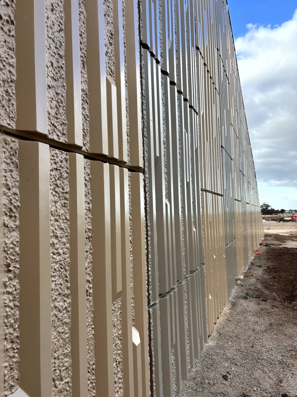 Fresh paint job for the new Calder Park Drive bridge