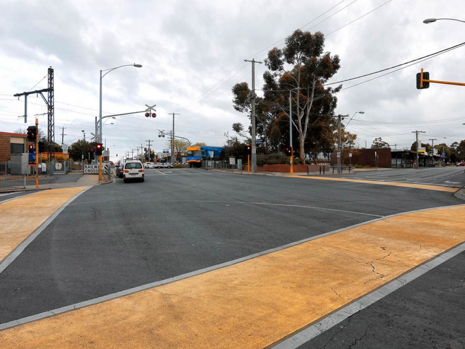 The Main Road level crossing in St Albans was one of Melbourne's most dangerous before it's removal in 2016