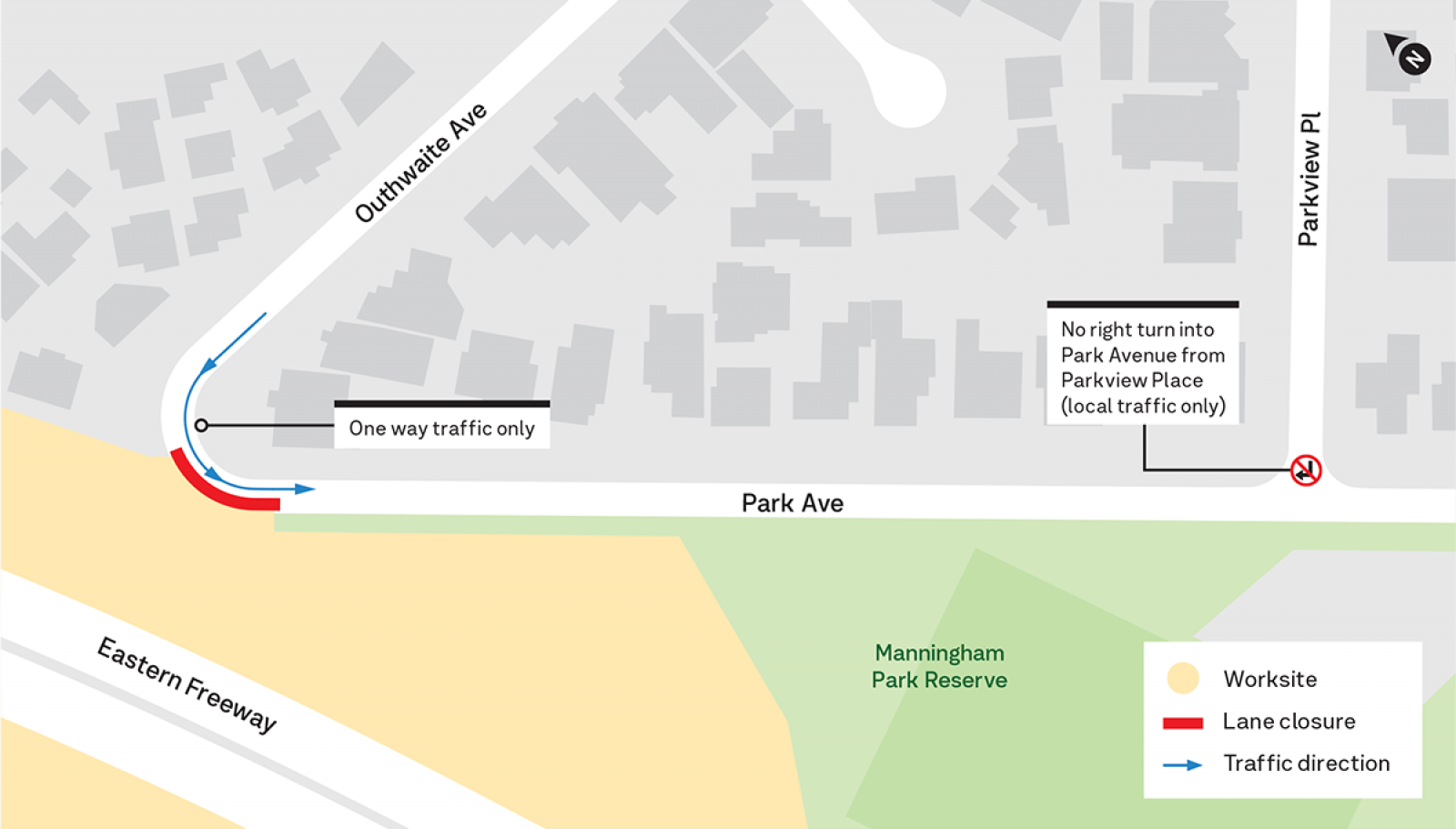Park Avenue map