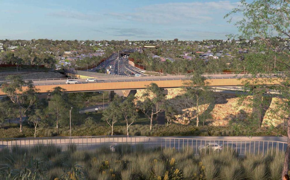 M80 Ring Road Interchange in Greensborough small banner