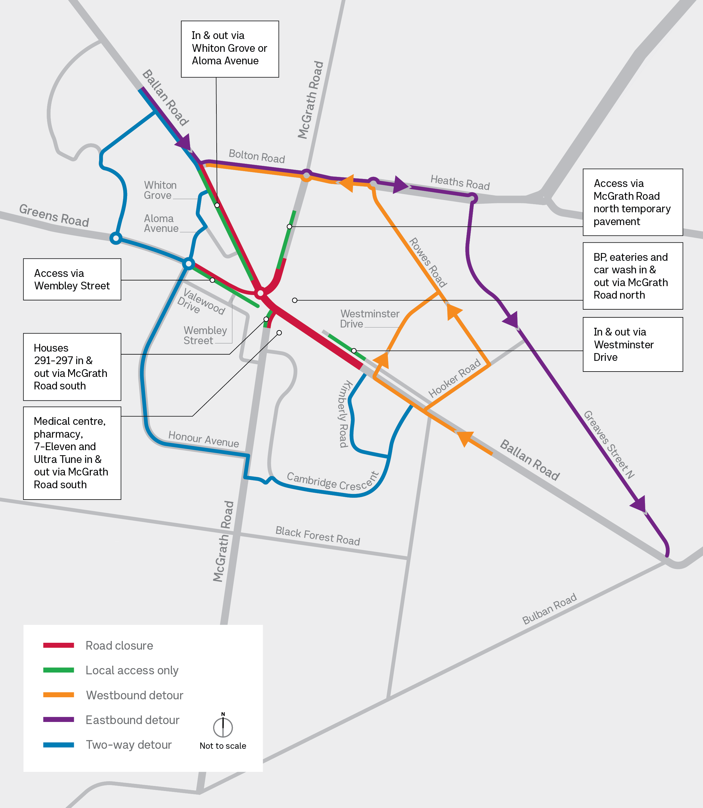 Preparation works – Mid-January to early February 2026