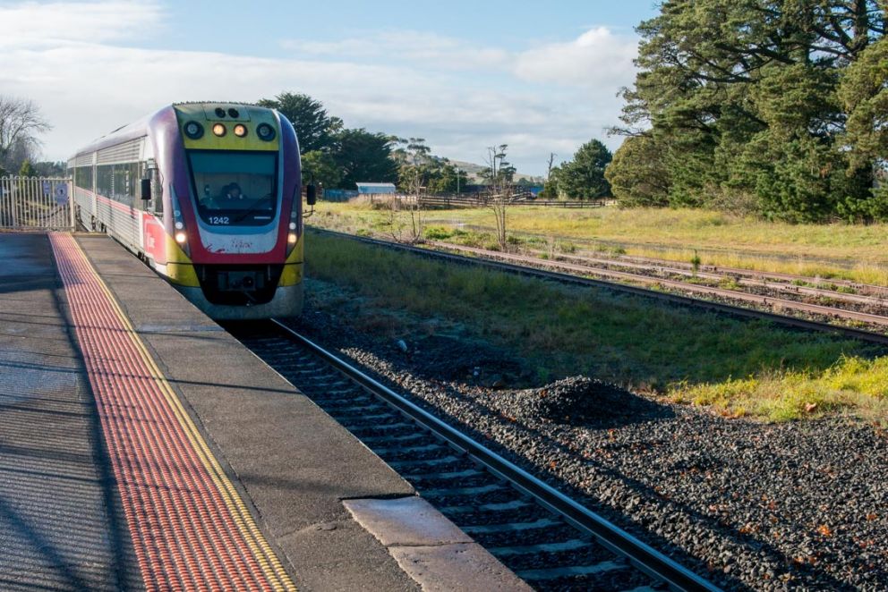 Ballan station before upgrade 