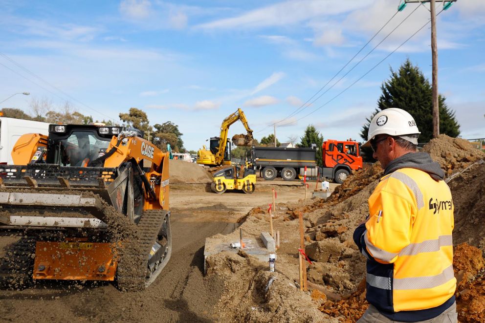 Work ongoing to widen Hallam North Road