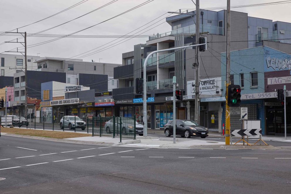 Taylor Street and Jasper Road Construction Image - March 2022