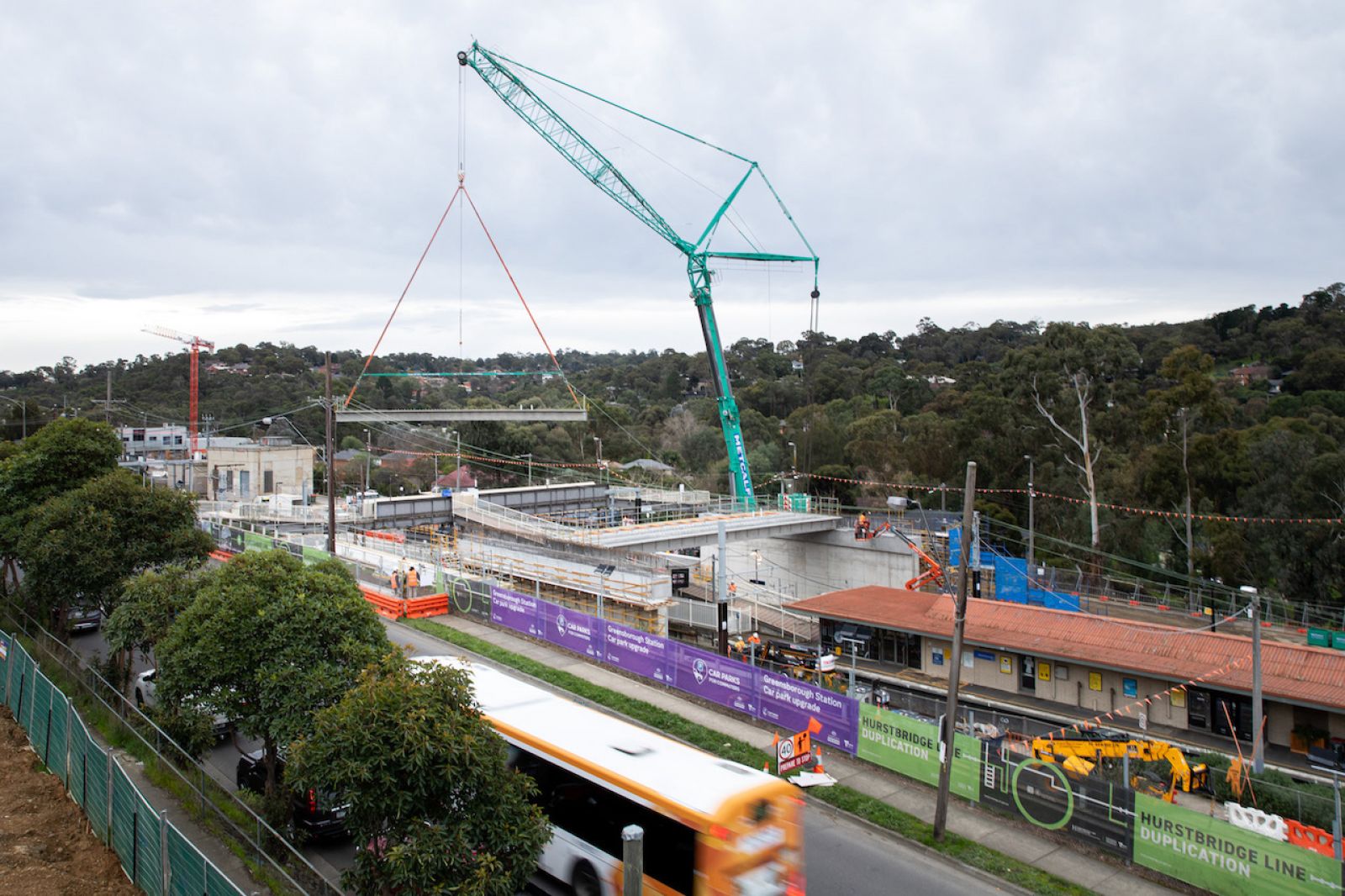 Hurstbridge Line works