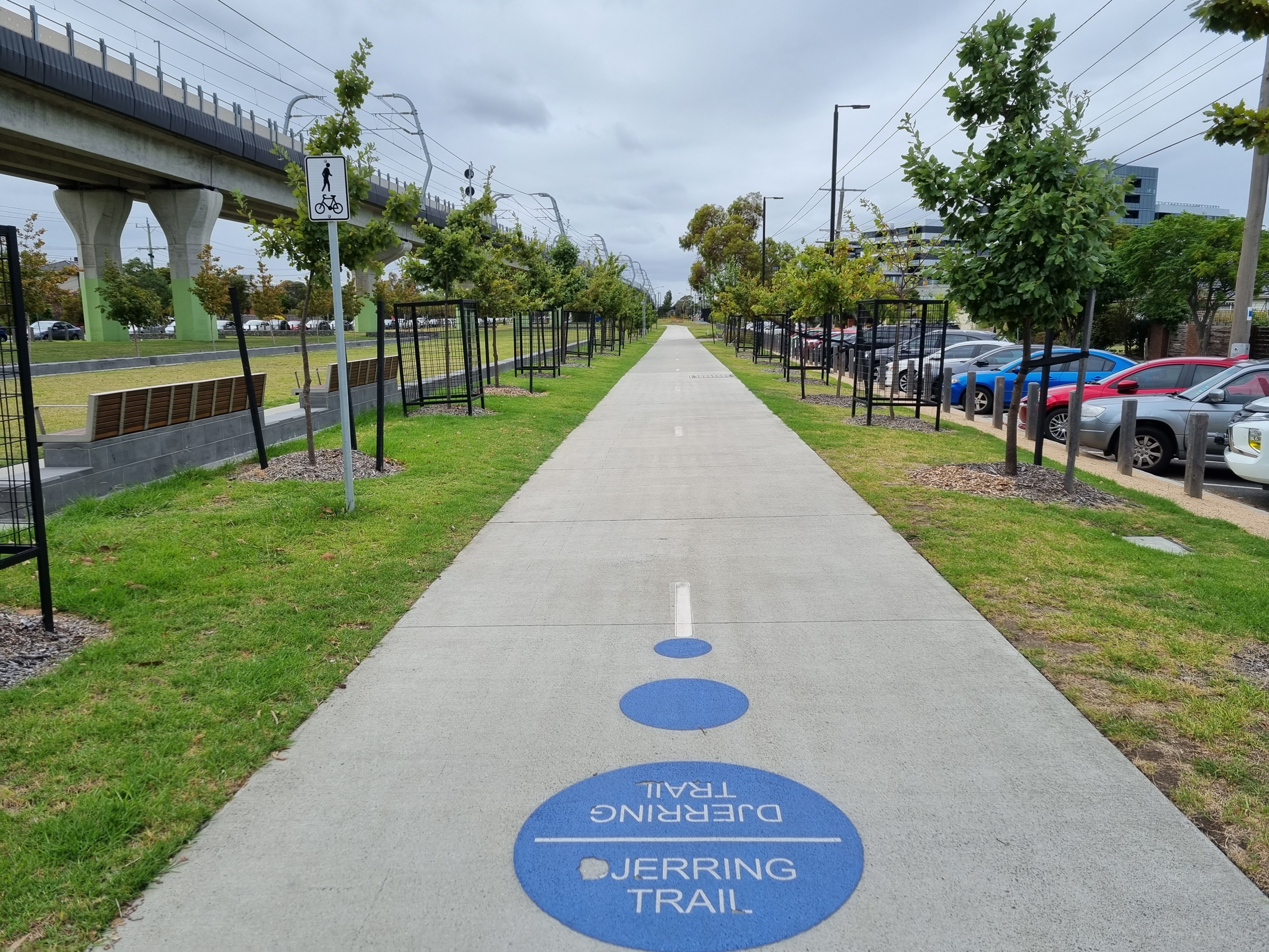 Djerring trail pedestrian footpath