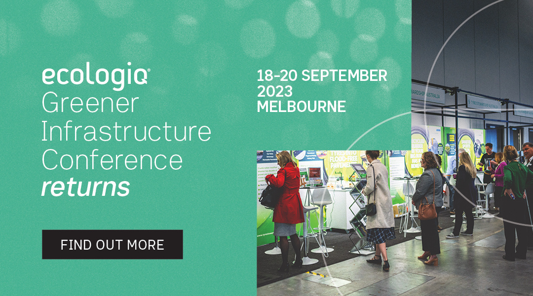 ecologiQ Greener Infrastructure Conference returns. 18 - 20 September 2023. Melbourne. Find out more.