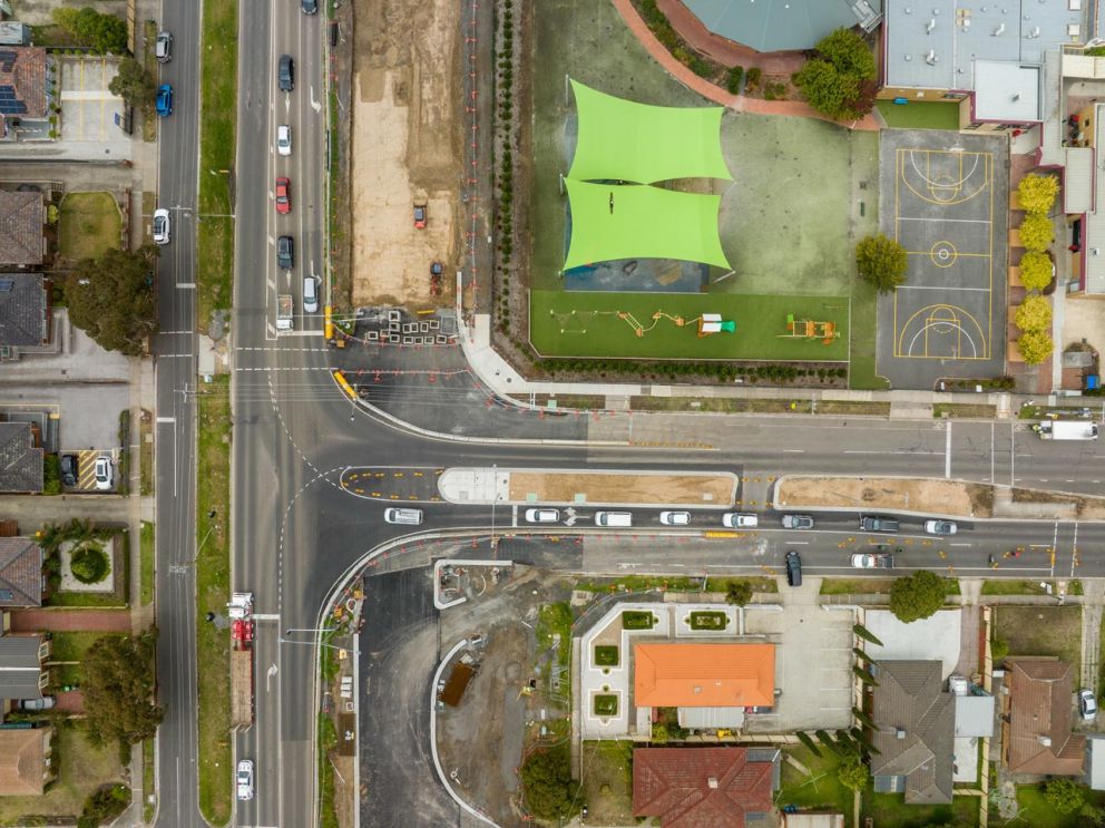 March 2023 – Top-Down view of Bridgewater and Craigieburn Road