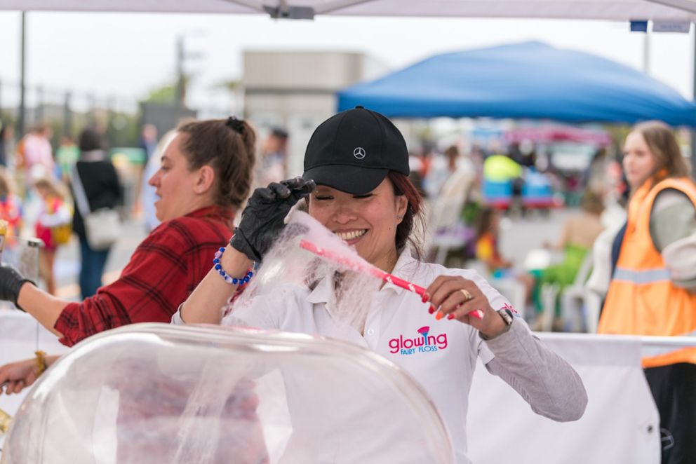 Fairy Floss vendor