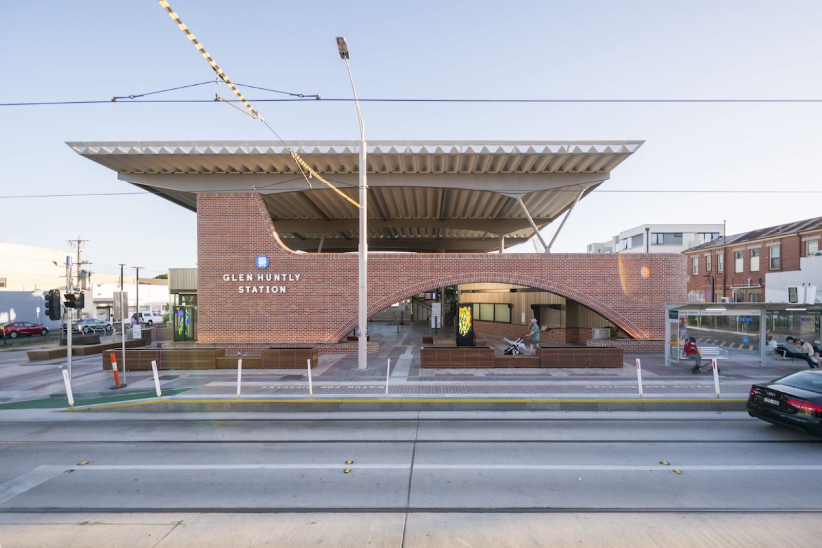 The new Glen Huntly Station