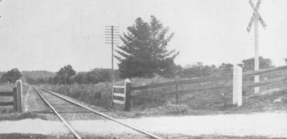 Looking west at Dublin Road, 1923