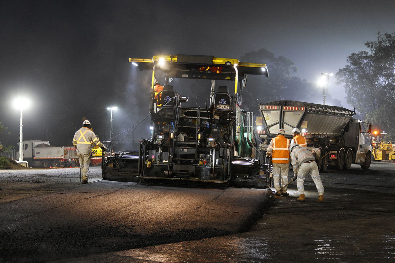 Work on the Bulleen Road diversion was completed in May