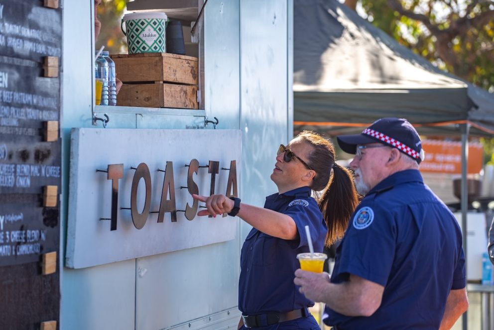 The toasties were a big hit during the event