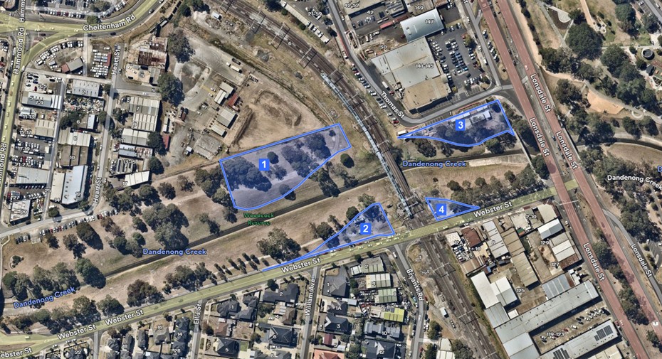 Map showing road closure locations commencing on 21 May 2025