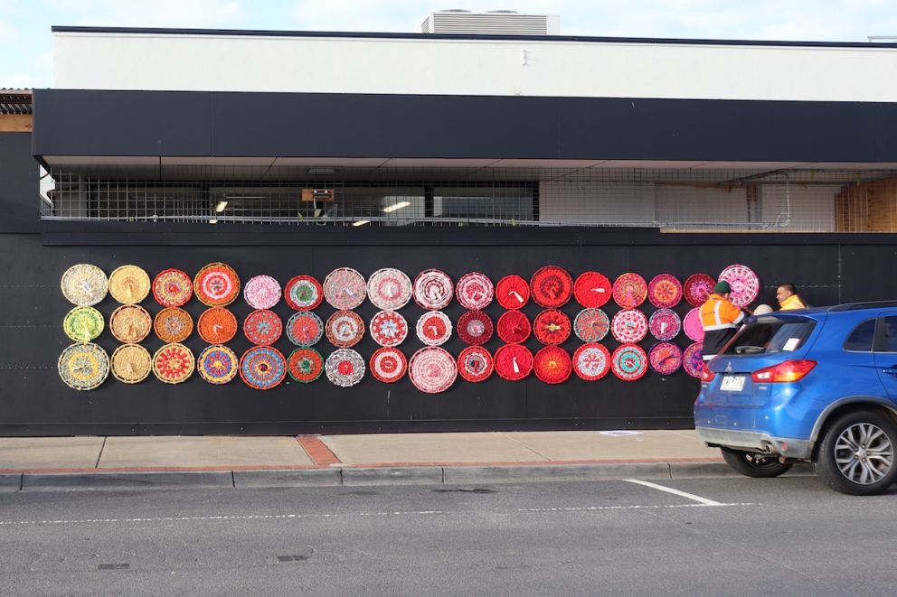 PROGRESS in place on the corner of Bear Street and Main Street Mordialloc