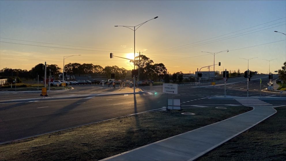 A new signalised intersection connecting Fowler Road and South Gippsland Highway has opened to traffic