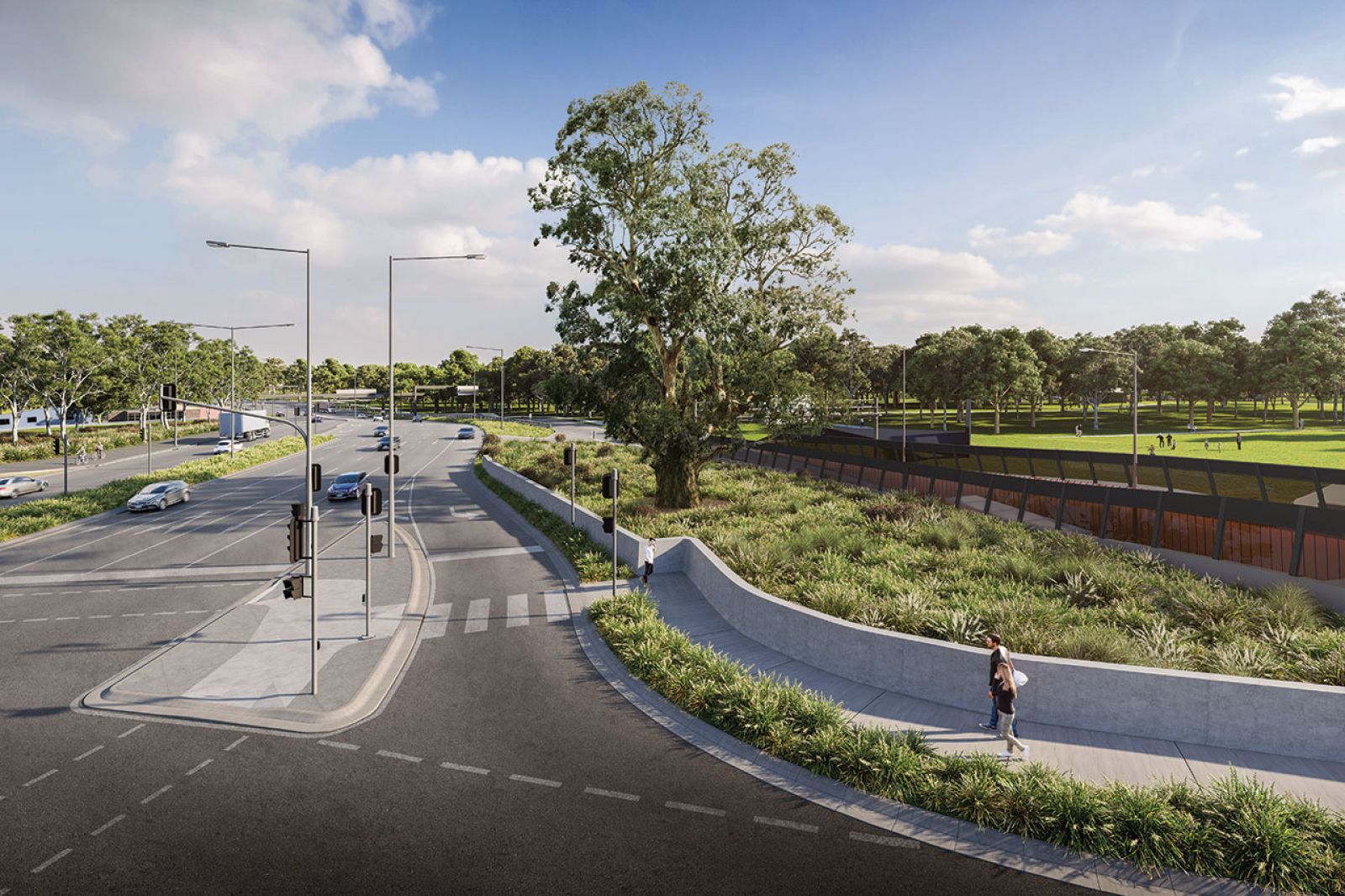 Artists-impression-of-the-future-Manningham-Road-interchange