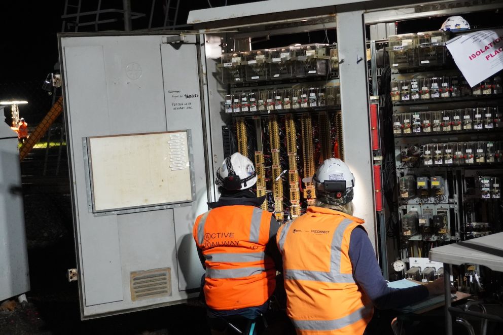 A range of different utilities are being relocated at Maidstone Street