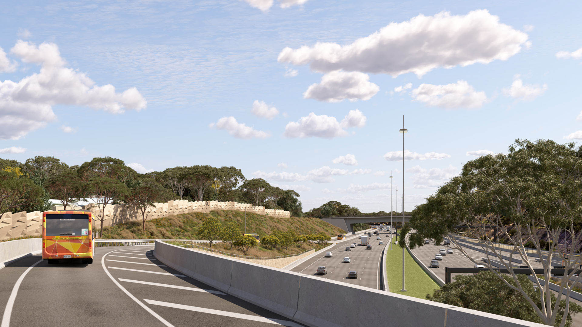 Eastern Busway bridge - view to city.jpg